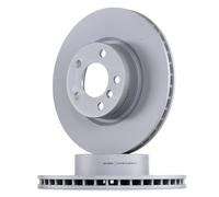 Disque de frein ATE 24.0128-0254.1 avant, ventilé, à haute teneur en carbone, 1 pièce