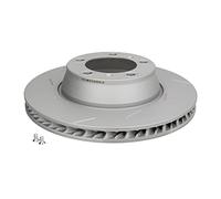 ATE 24.0128-0282.1 Disque de frein Arrière gauche Ø330,0mm Hauteur: 75,0mm Épaisseur: 28,0mm Cercle de percage -Ø: 130,0mm rainuré/ventilé de l'intérieur