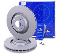 ATE Disque de frein 24.0130-0176.1 avant, ventilé, à haute teneur en carbone, 1 pièce