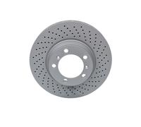 Disque de frein ATE 24.0134-0102.1 avant, ventilé, à haute teneur en carbone, 1 Stück