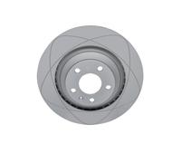 2x Disque de frein ATE 24.0322-0223.1 convient pour VAG