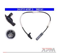 Capteur, vitesse de roue ATE 24.0711-6197.3