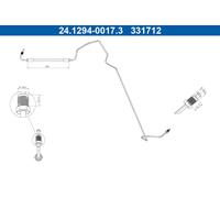 ATE 24.1294-0017.3 Flexible de frein pour RENAULT