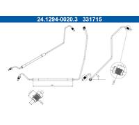 ATE 24.1294-0020.3 Flexible de frein