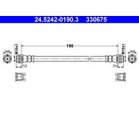 ATE 24.5242-0190.3 Flexible de frein pour AUDI