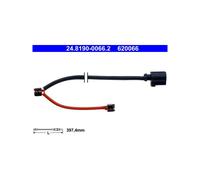 Capteur d'usure des plaquettes Frein à disque 24.8190-0066.2 ATE pour PORSCHE