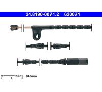 Contact d'avertissement, usure des garnitures de frein ATE 24.8190-0071.2