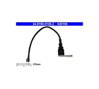 ATE 24.8190-0106.2 Témoin d'usure de plaquette de frein pour 911 TT Golf