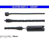 ATE 24.8190-0207.2 Contact d'avertissement, usure des plaquettes de frein pour B