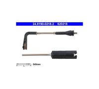 ATE 24.8190-0218.2 Contact d'avertissement, usure des garnitures de frein