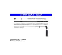 ATE 24.8190-0221.2 Témoin d'usure de plaquette de frein pour BMW 3