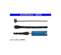 ATE 24.8190-0232.2 Témoin d'usure de plaquette de frein pour BMW 7