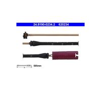 ATE 24.8190-0234.2 Contact D'Usure Indicateur Porter Freins pour BMW E38