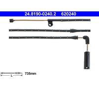 ATE 24.8190-0240.2 Contact d'avertissement, usure des plaquettes de frein pour B