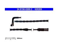 Capteur d'usure des plaquettes Frein à disque 24.8190-0269.2 ATE pour BMW X5 X6