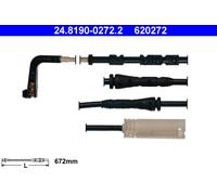 ATE 24.8190-0272.2 Contact d'avertissement, usure des plaquettes de frein pour B
