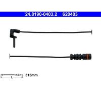 ATE 24.8190-0403.2 Contact d'avertissement, usure des plaquettes de frein pour M