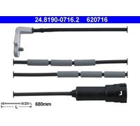 ATE 24.8190-0716.2 Contact d'avertissement, usure des plaquettes de frein pour O