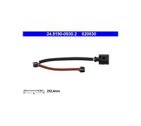 ATE 24.8190-0930.2 Témoin d'usure de plaquette de frein pour Q7 Touareg Cay