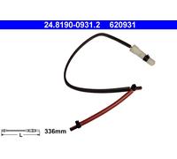 ATE 24.8190-0931.2 Contact d'avertissement, usure des plaquettes de frein pour P
