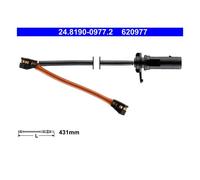 ATE 24.8190-0977.2 Contact D'Usure Indicateur Porter Freins pour Audi A6 Avant