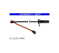 Témoin d'usure, plaquettes de frein ATE 24.8190-0977.2