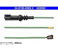 ATE 24.8190-0982.2 Contact d'avertissement, usure des plaquettes de frein pour F