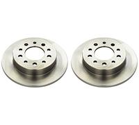 2x Disque de frein plein 24.0110-0298.1 ATE pour HYUNDAI COUPE II TIBURON Coupé