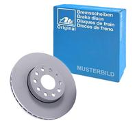 ATE 2x Disque de frein 24.0122-0222.1 Compatible avec: AUDI A6 C5, A6 C5 Avant, VW PASSAT B5, PASSAT B5 Variant, PASSAT B5.5, PASSAT B5.5 Variant
