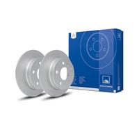 ATE 2x Disque de frein arrière plein 24.0108-0113.1 Compatible avec: MERCEDES-BENZ A-CLASS, B-CLASS Sports Tourer