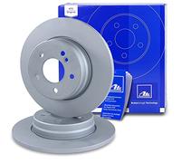 ATE 2x Disque de frein essieu arrière complet 24.0112-0149.1 Compatible avec: MERCEDES-BENZ E-CLASS T-Model