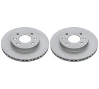 ATE Disques de frein ventilés à l'avant 2x 24.0120-0125.1 Compatible NISSAN Kubistar, RENAULT 11/19