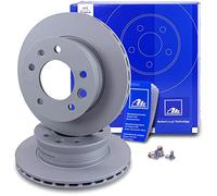 ATE 2x Disque de frein ventilé à l'avant 24.0122-0161.1 Compatible avec: MERCEDES-BENZ SPRINTER 2-t Bus, SPRINTER 2-t Kasten, SPRINTER 2-t Pritsche/Fahrgestell, SPRINTER 3-t Bus, SPRINTER 3-t Kasten