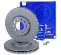 ATE 2x Disque de frein ventilé à l'avant 24.0125-0141.1 Compatible avec: FIAT CROMA, OPEL SIGNUM CC, VECTRA C, VECTRA C Caravan, VECTRA C CC, SAAB 9-3, 9-3 Cabriolet, 9-3X