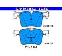 ATE 603857 Kit 4 Pastilles De Frein Avant BMW Série 1 F20 F30 F36 X1 X3 X4