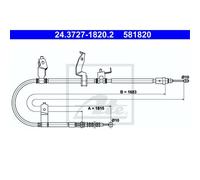 Ate Câble De Frein Arrière Droit Pour Mazda 5 Cr19