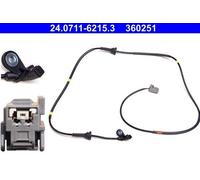 ATE Capteur ABS Capteur ABS 24.0711-6215.3 à l'arrière gauche 1200mm