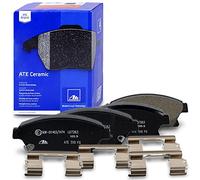 ATE CERAMICJeu de plaquettes de frein avant 13.0470-7263.2 Compatible avec: CHEVROLET CRUZE, CRUZE Schrägheck, CRUZE Station Wagon, ORLANDO, TRAX, VOLT, OPEL AMPERA, ASTRA J, ASTRA J Caravan