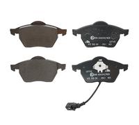 ATE CERAMICJeu de plaquettes de frein avant avec contact d'avertissement 13.0470-7122.2 Compatible avec: AUDI A3, TT, TT Roadster, SEAT LEON, TOLEDO II, SKODA OCTAVIA I, OCTAVIA I Combi