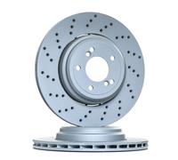 ATE Disque de frein Arrière gauche pour BMW 3 Berline (E90) 350,0mm