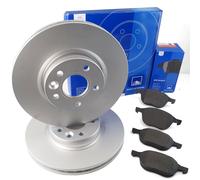 ATE Disques Céramique Doublure Ensemble Avant pour Ford Focus MK2 MK3 Grand Max