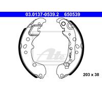 ATE Ensemble De Plaquettes De Frein Arrière Pour Seat Ibiza V KJ1 VW Polo AW1