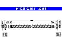 ATE Flexible de frein Durite de frein 24.5228-0245.3 pour CITROËN XSARA (N1)