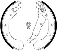 ATE Jeu de mâchoires de frein 03.0137-0167.2 Compatible avec: OPEL COMBO Kasten/Großraumlimousine, KADETT D, KADETT D Caravan, KADETT E Caravan, KADETT E Kasten/Kombi, MANTA B, MANTA B CC, REKORD E