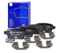 ATE Jeu de plaquettes de frein arrière 13.0460-2744.2 | Compatible avec: MERCEDES-BENZ CITAN Kasten/Großraumlimousine, CITAN Mixto, CITAN Tourer, RENAULT KANGOO / GRAND KANGOO II