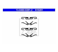 ATE Kit D'Accessoires Plaquette Avant pour Mercedes-Benz Sprinter 4-T Bus