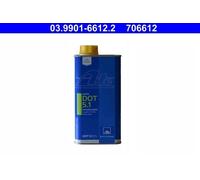 ATE Liquide de frein Huile de frein 03.9901-6612.2 1L Pot