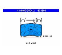 ATE Plaquette de Freins 13.0460-3504.2 Sabots pour Mercedes-Benz 190 W201