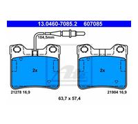 ATE Plaquette de Freins 13.0460-7085.2 Sabots pour Mercedes-Benz Vito Boîte 638