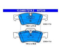 ATE Plaquette de Freins 13.0460-7219.2 Sabots pour MERCEDES-BENZ M-CLASSE W164
